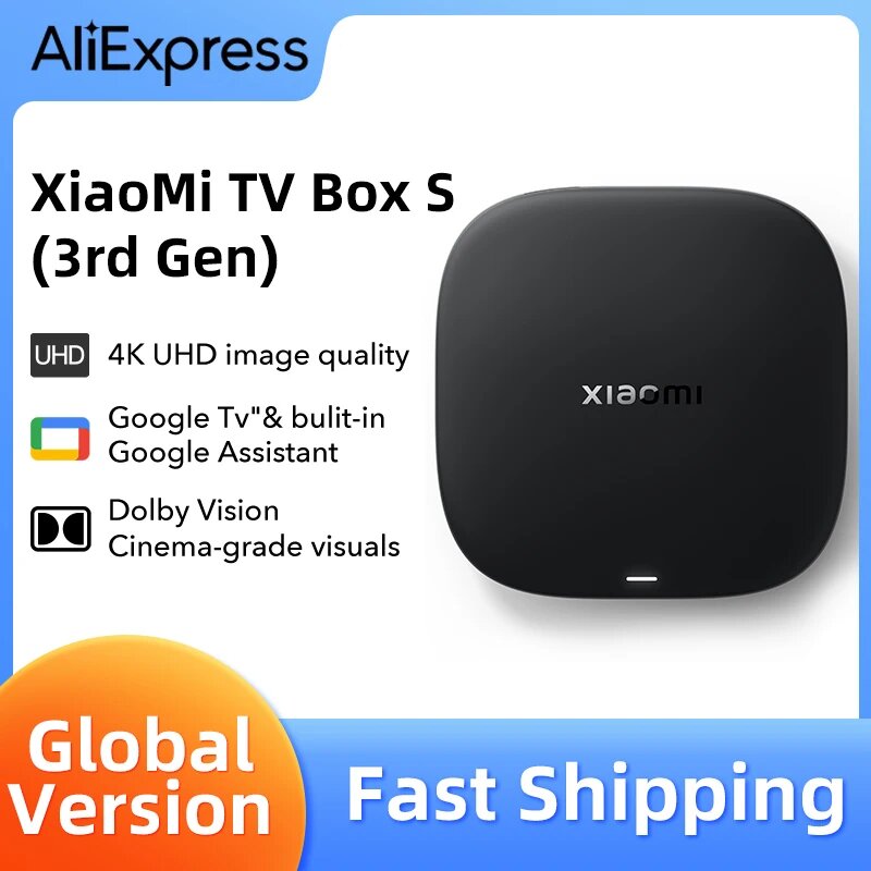Картинки Xiaomi Mi TV Box S 3-го поколения 2/32 ГБ