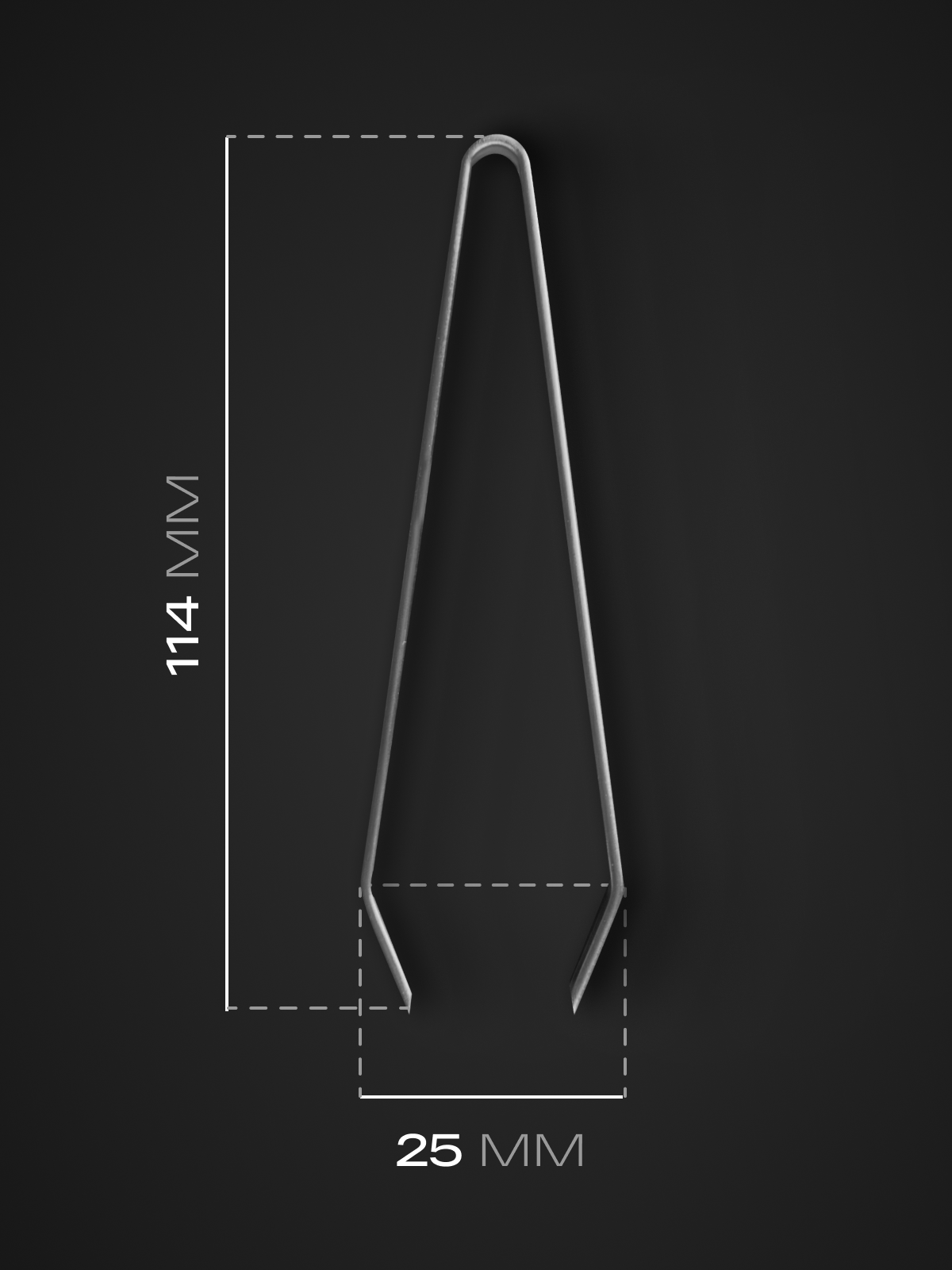 Кухонный кулинарный пинцет для рыбы и костей, птицы, украшения десертов и блюд ZAZIKI Esthete — фото 1