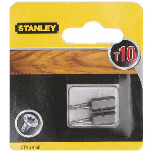 STA61060-XJ Биты Torx T10х25 мм. 2 шт. Stanley