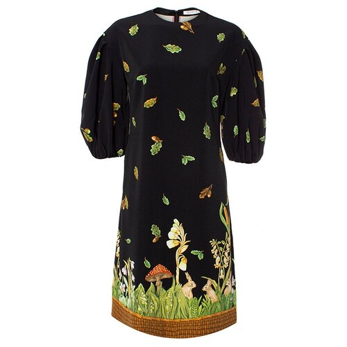 Платье VIVETTA V2SH351 черный+принт 40