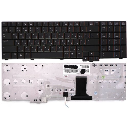 Клавиатура для ноутбука HP 468777-251 черная 158000₽