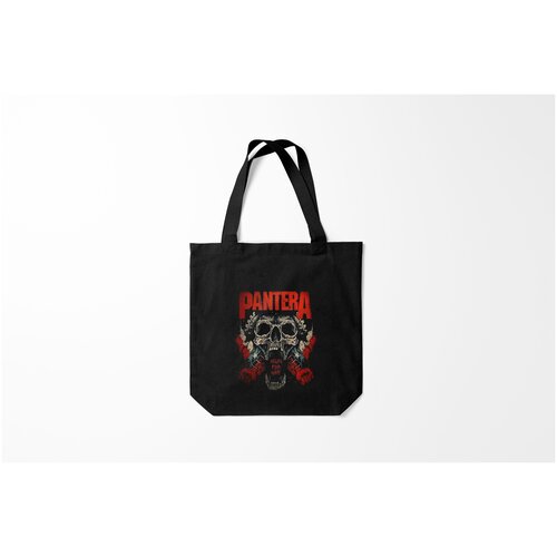 фото Сумка-шоппер / 40х40 см / рок / разный pantera. burnettie