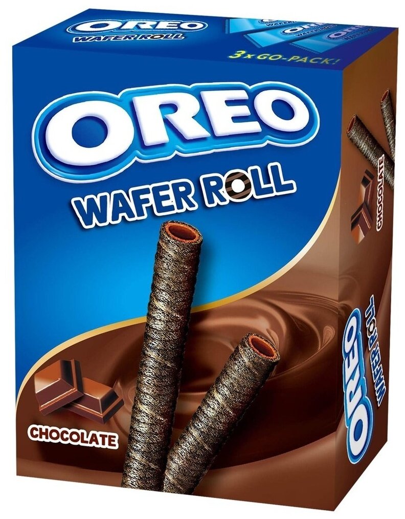 Печенье Oreo Wafer Roll Choco, 54 г - фотография № 6