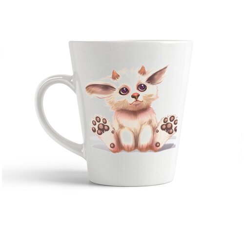 фото Кружка-латте coolpodarok белый козлёнок