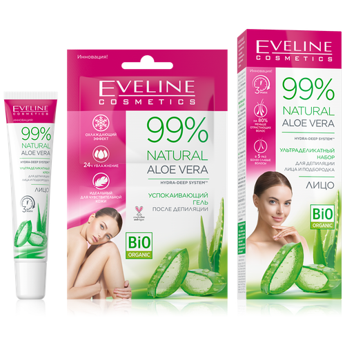 Eveline Cosmetics Набор для депиляции лица и подбородка, 