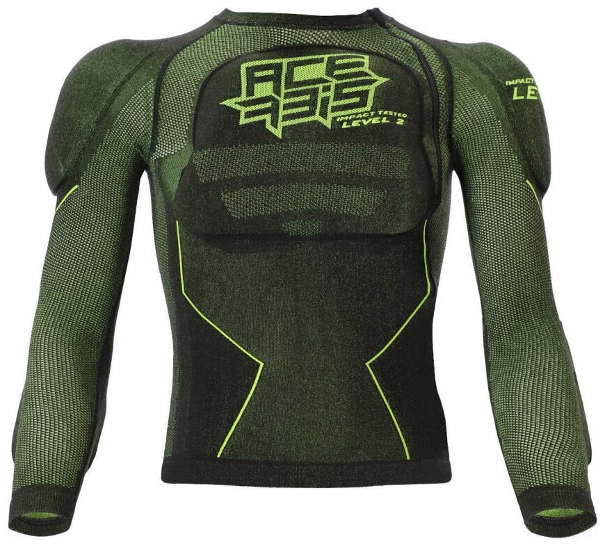 Acerbis Черепаха кроссовая X-Fit Future Level 2 Black/Yellow L/XL