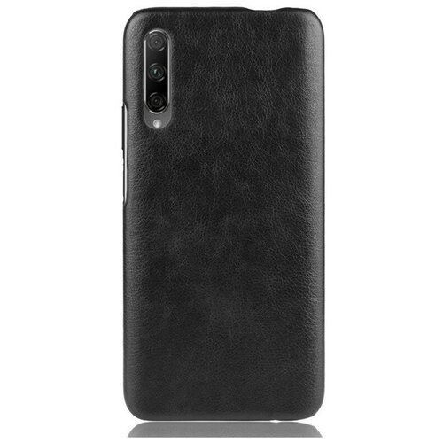 фото Чехол панель-крышка mypads для honor 9x pro / huawei y9s обтянутая импортной кожей черный