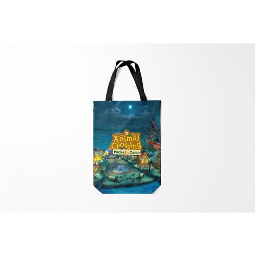 фото Сумка-шоппер / 31х42 см / геймерам / animal crossing burnettie