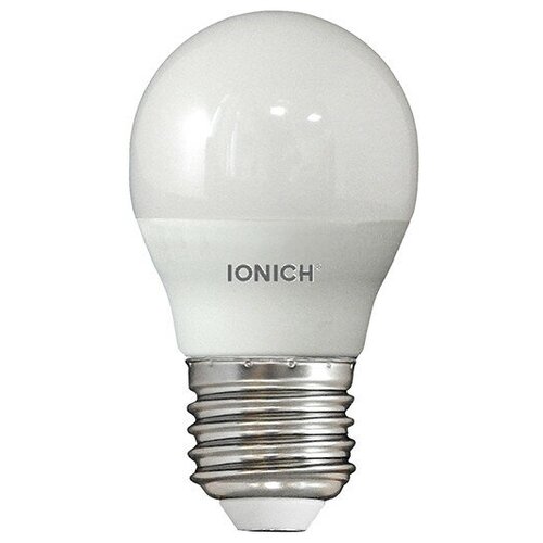 Лампа светодиодная LED шар 6W E27 540Лм 4000К 220V IONICH (UNIVersal), арт. 1542