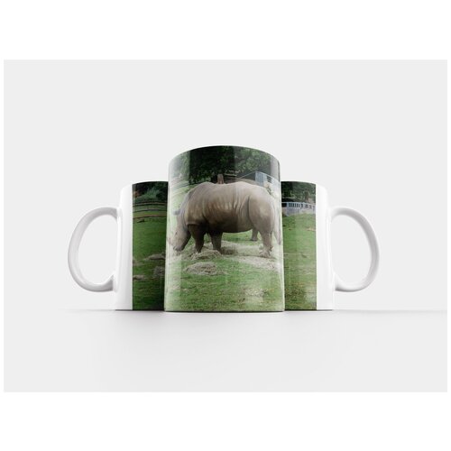 фото Кружка "носорог, животное, сафари" 320 мл lotsprints
