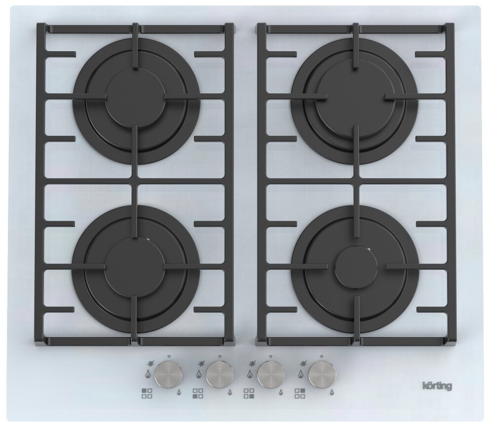 Газовая варочная поверхность HGG 6805 CW KORTING GAS HOB HGG 6805 CW KORTING