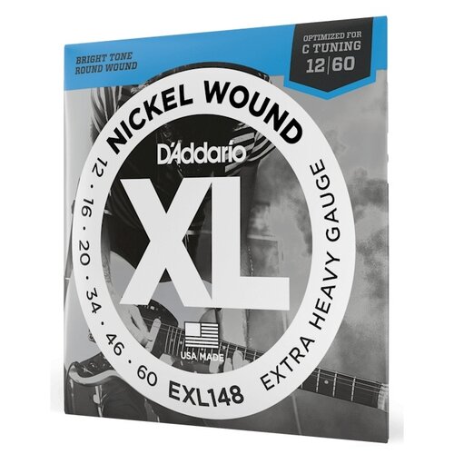 Набор струн D'Addario XL Nickel Wound EXL148, 1 уп.