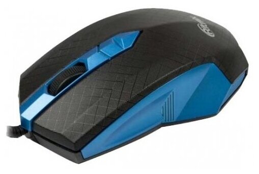 Мышь Ritmix ROM-202 Black-Blue USB