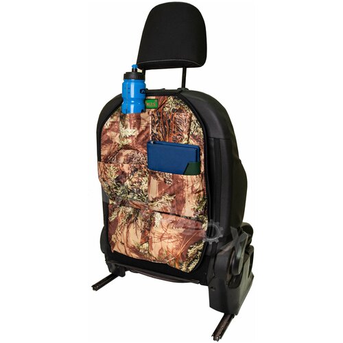 Накидка тканевая органайзер на спинку сиденья, цвет хаки - KIHO АРТ 290125