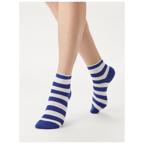 Женские носки MiNiMi укороченные, размер 39-41, синий