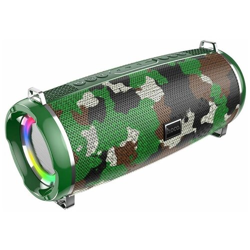 Hoco Портативная колонка Hoco HC2 10 Вт 2400 мАч BT50 microSD USB AUX FM-радио хаки 226700₽
