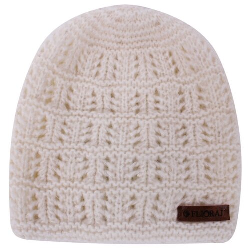 фото Шапка женская flioraj бежевая 350fj топленое молоко