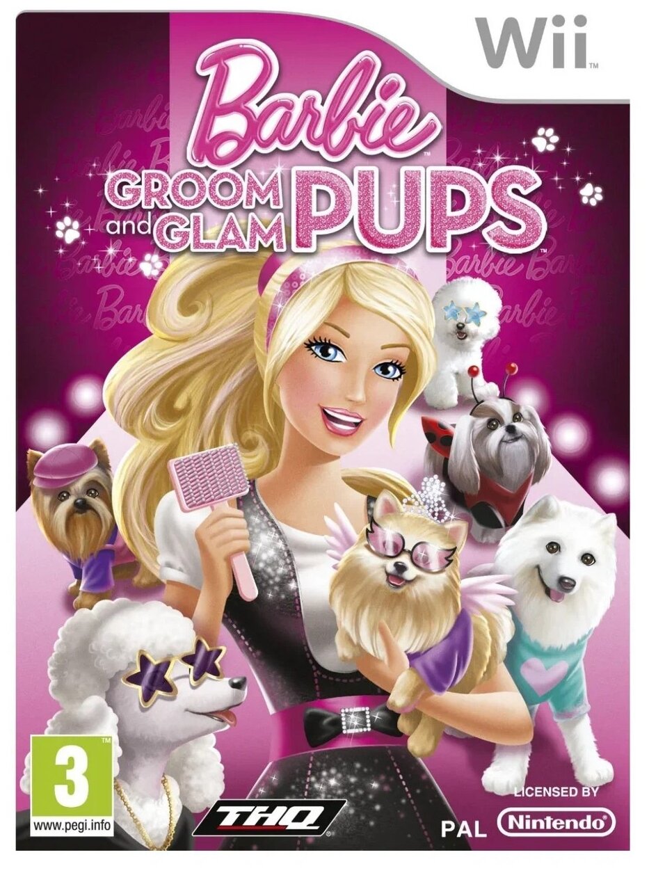 Игра для Wii Barbie: Groom and Glam Pups