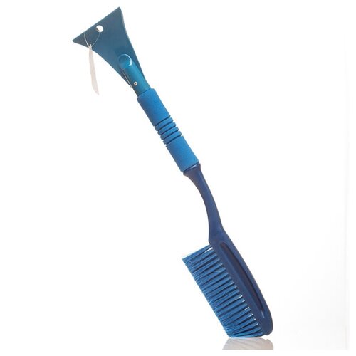 Щетка для снега Kolibriya со скреб. 62см Cristal-5 мягкая ручка синий (1/12) Crl-5780