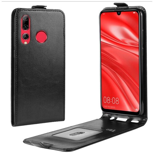фото Чехол-флип mypads для huawei mate 20 pro / mate 20 rs 6.39 вертикальный откидной черный