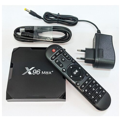 Смарт ТВ приставка X96 MAX Plus 216Gb Amlogic S905X3 Android 9 499000₽