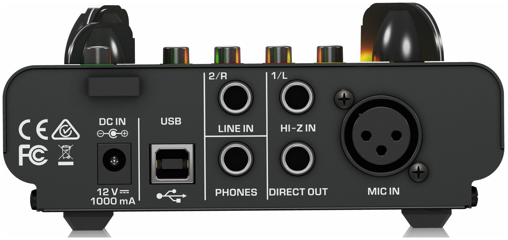Аудиоинтерфейс Behringer MIC500USB USB с ламповым предусилителем
