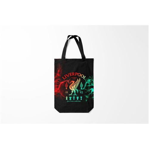 фото Сумка-шоппер / 31х42 см / футбол / liverpool fc burnettie