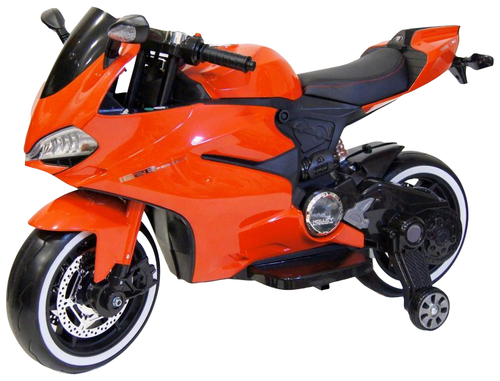 RiverToys Мотоцикл Moto А001АА, оранжевый
