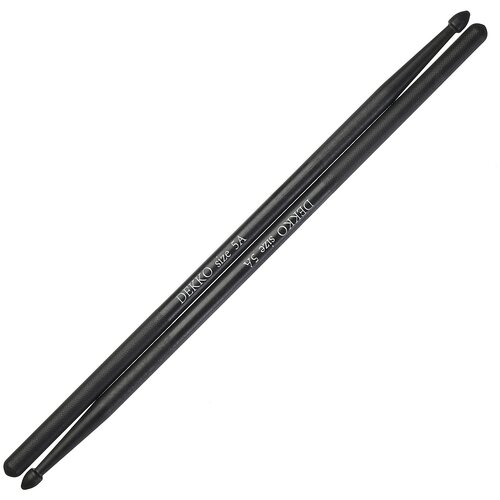 Dekko 5a Bk - Барабанные палочки, цает - Черный, пластик