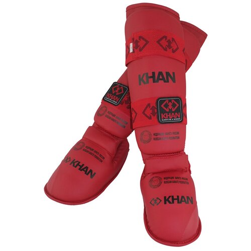 фото Защита голени и стопы khan каратэ фкр (кр) xl