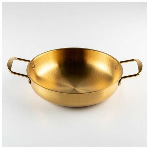 Сотейник d26 см h65 толщина 1 мм 201 сталь цвет золотой 1053₽