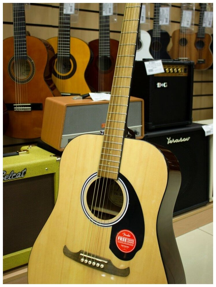 Акустические гитары FENDER - фото №6