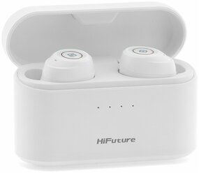 Беспроводные наушники tws HiFuture TidyBuds Pro White / беспроводные наушники / bluetooth наушники / наушники для компьютера / Наушники беспроводные / наушники с зарядным кейсом / наушники без проводов / блютуз наушники / наушники wireless / беспроводные наушники блютуз / TWS / Pods / блютуз гарнитура / Bluetooth гарнитура / наушники для айфона / наушники для андроида / наушники для iPhone / наушники для Android / наушники с микрофоном / гарнитура с микрофоном / наушники с пассивным шумоподавлением