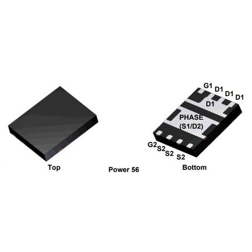 Микросхема FDMS3660S N-Channel MOSFET 30V 30A