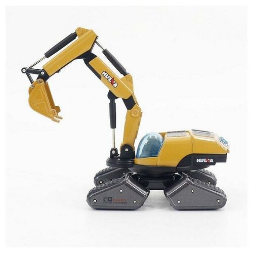 экскаватор hui na toys масштаб 1 50 hn1710 Металлический экскаватор HUI NA TOYS I9 concept 1/50 HN1703