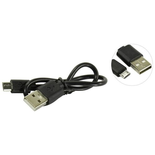 Кабель USB 2.0 A -> micro-B Ks-is KS-464Black-0.3 кабель micro usb akai cbl208bk черный