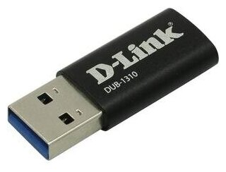 Переходник USB 3.0 A -> Type C D-link DUB-1310/B1A