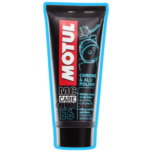 Motul Е6 Очиститель Chrome&Polish 0,1 л 103001 .