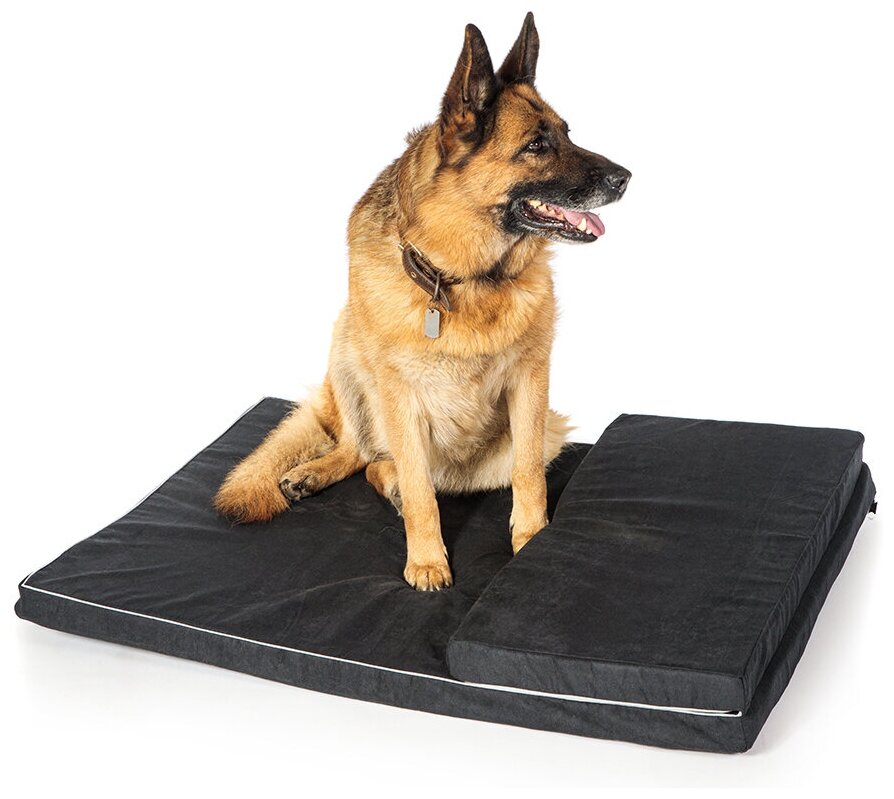 Матрас трансформер для крупных собак 138-80-6 см, лежанка для собак крупных пород с поролоном - фотография № 5