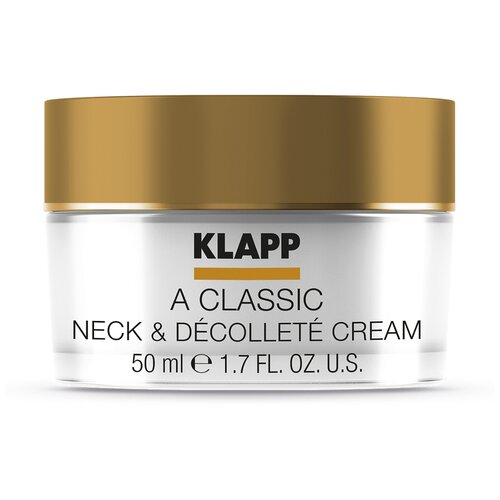 Klapp  A Classic Neck & Decollete Cream    , 50 