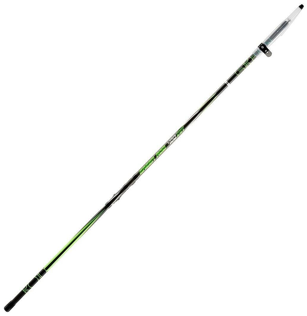 Спиннинг Nisus Удилище проводочное GREEN ROD с/к carbon, 4m, 15-40g (N-GR-400K)