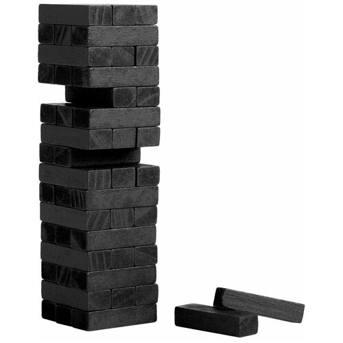 Игра «Деревянная башня мини», черная игра деревянная башня большая