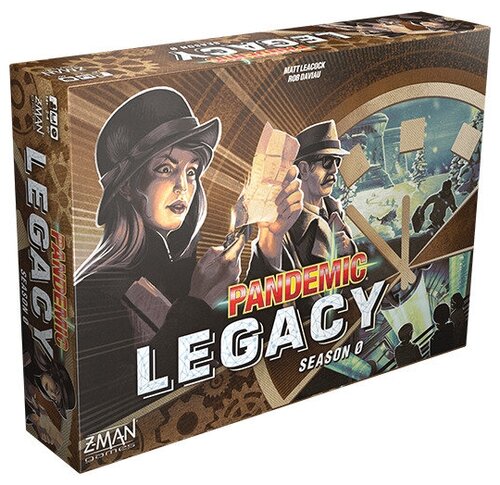 Настольная игра Z-Man Games - Pandemic: Legacy - Season Zero - на английском языке