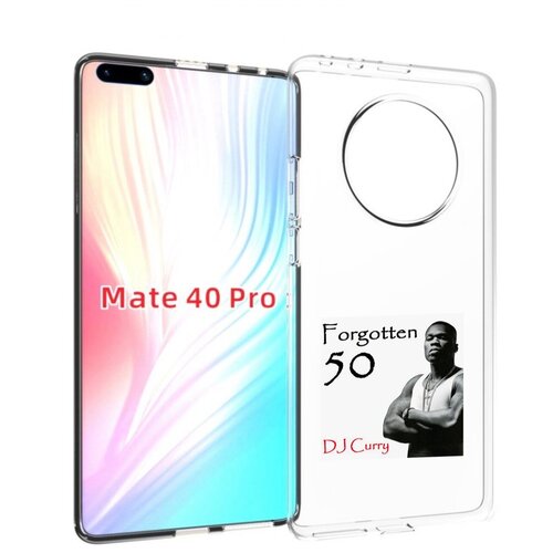 Чехол MyPads 50 Cent - Forgotten 50 для Huawei Mate 40 Pro (NOH-NX9) задняя-панель-накладка-бампер