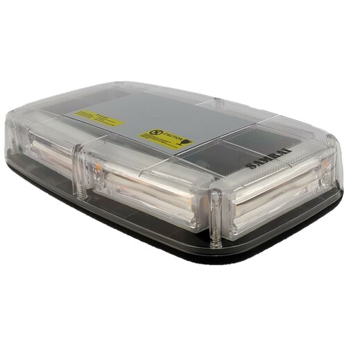 Проблесковая балка 4х сторонняя оранжевый строб COB ip67/на машину/ спецтранспорт