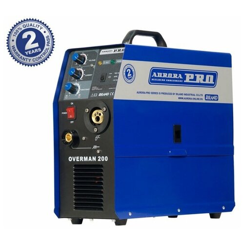 Сварочный аппарат для полуавтоматической сварки OVERMAN 200 Mosfet 4480000₽