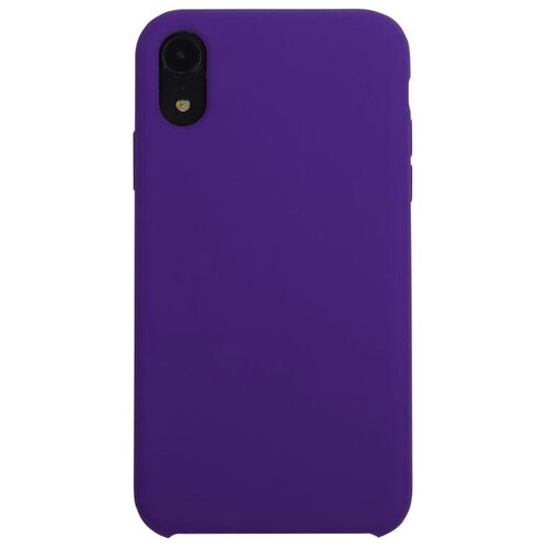 фото Чехол накладка iphone х фиолетовый 4d-shop