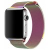 Металлический ремешок на Apple Watch 1-7, SE 42-44-45 mm / Разноцветный ремешок миланская петля для смарт часов Эпл Вотч 1, 2, 3, 4, 5, 6, 7 и СЕ - изображение