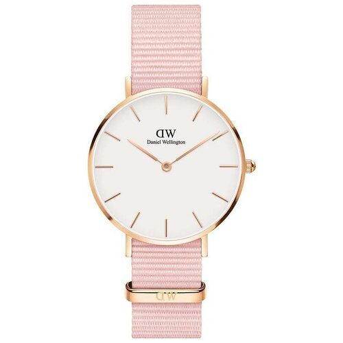 Наручные часы Daniel Wellington Petite Наручные часы Petite Rosewater Daniel Wellington DW00100317, розовый, золотой