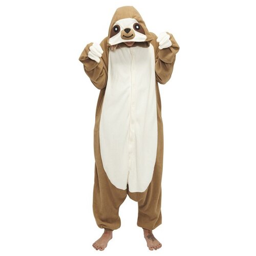 фото Костюм-пижама кигуруми для взрослых ленивец l тоторо шоп
